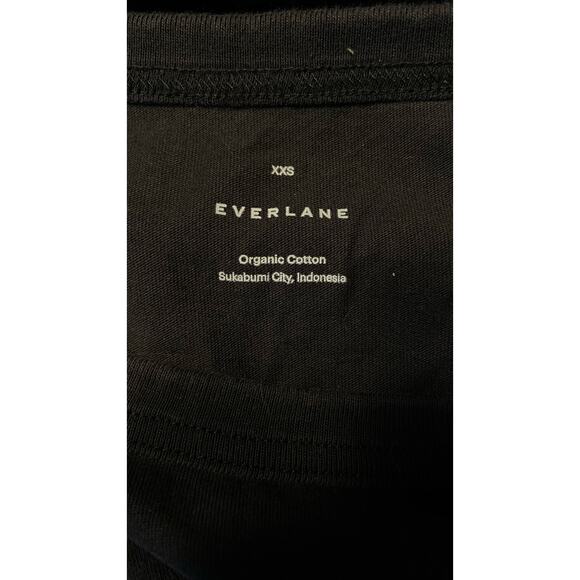 Everlane The Organic Weekend Maxi  T-Shirt Dress in Black      Size: XXS - Picture 4 of 4